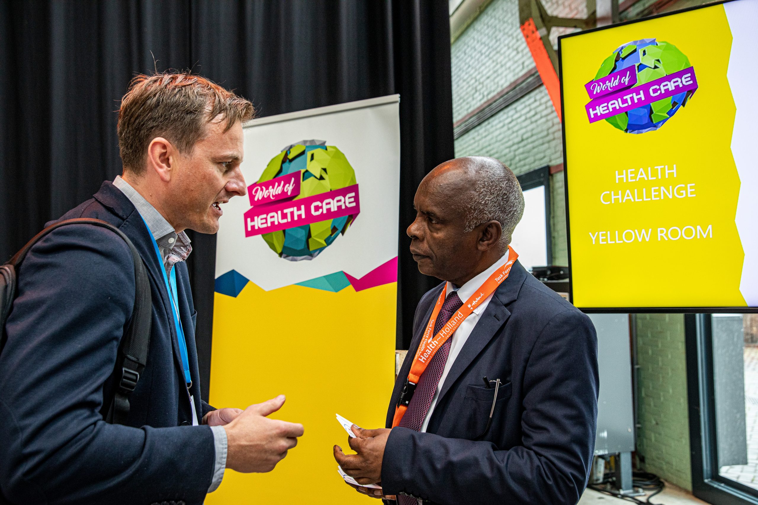 Serhii Kiral at the WOHC TB meeting in the Netherlands